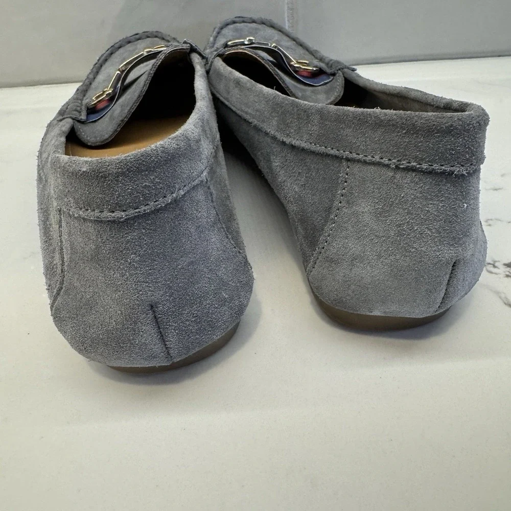 Coach And Four Romeo Driving Loafer  Gray‎  Leather  Size 9M